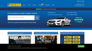 Regtransfers: Private number plates and car registrations