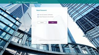 Forgot your password? - Regulatory University