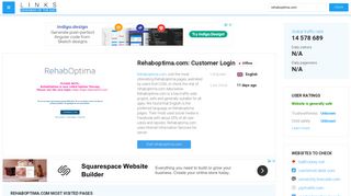 Visit Rehaboptima.com - Customer Login.