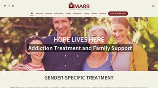 MARR Addiction Treatment Center | Long-Term Rehab in Atlanta ...