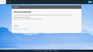 Recover your password - ReHSeN - Online Training Portal