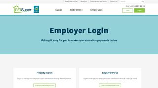MercerSpectrum, Employer Portal login | REI Super