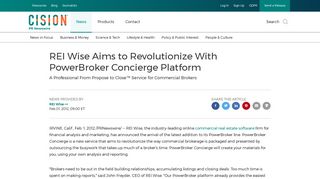 REI Wise Aims to Revolutionize With PowerBroker Concierge Platform