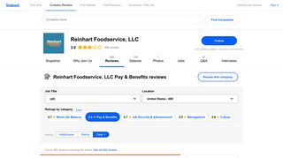 Read more Reinhart Foodservice, LLC reviews about Pay & Benefits
