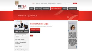 Online Student Login - REISA