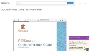 Quick Reference Guide. Customer Edition - PDF - DocPlayer.net