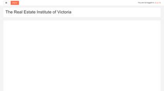 The Real Estate Institute of Victoria