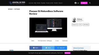 Pioneer DJ Rekordbox Software Review - Digital DJ Tips