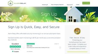 Sign Up Today! - Alarm Relay