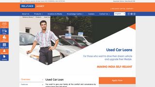 Used car loan - Apply for Second Hand Car Loan at Reliance Money