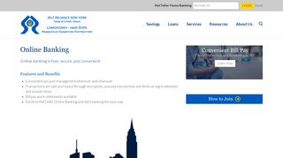 Online Banking › Self Reliance NY Federal Credit Union