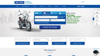 Reliance General Insurance: Buy Insurance Policy Online