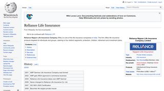 Reliance Life Insurance - Wikipedia