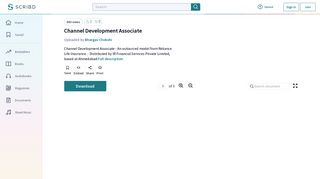Channel Development Associate - Scribd