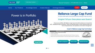 Reliance Mutual Fund: Mutual Funds | Online Mutual Funds Services ...