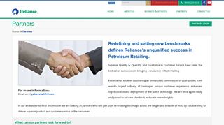 Partners - Reliance Petroleum
