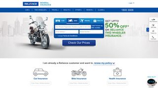 Reliance General Insurance: Buy Insurance Policy Online