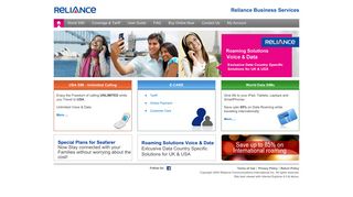 Reliance World SIM – International Roaming global SIM card