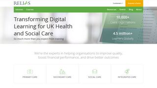 Relias Learning: Digital Learning for UK Health and Social Care
