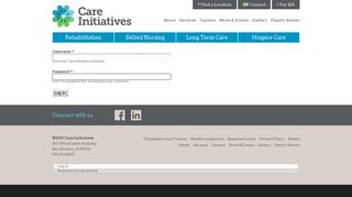Log in | Care Initiatives