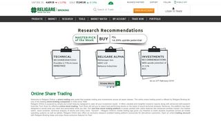 Religare Online: Trading Account for Online Share Trading | Buy ...