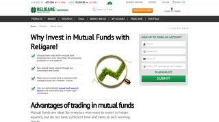 Mutual Funds NAV Schemes and Investments - Religare Online