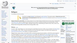 Religare - Wikipedia