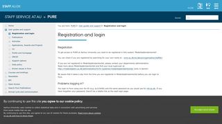 Registration and login - Medarbejdere