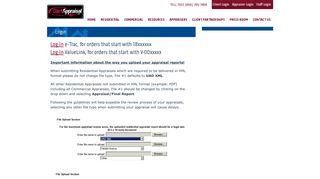 Appraisal Panel Login | Valuation Management Group