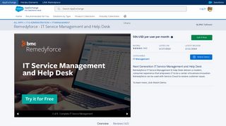 Remedyforce - IT Service Management and Help Desk - Salesforce ...