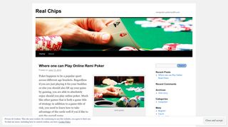 Real Chips | remipoker poker2288.com