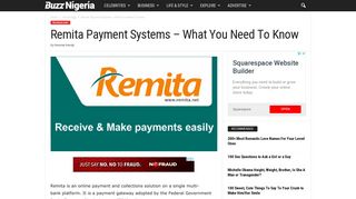 Remita Payment, Login, Registration, How to Generate Code ...