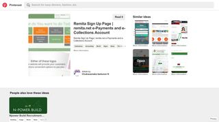 Remita Sign Up Page - Pinterest