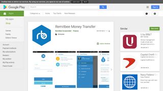 Remitbee Money Transfer - Apps on Google Play