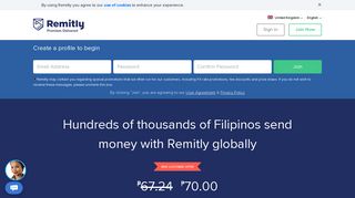 Send or Transfer Money Online to the Philippines from the ... - Remitly