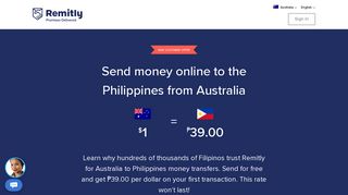 Send or Transfer Money Online to the Philippines from ... - Remitly