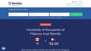 Send or Transfer Money to the Philippines from Canada with Remitly