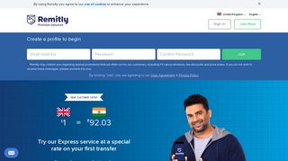 Send or Transfer Money Online to India from the United ... - Remitly