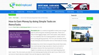How to Earn Money by doing Simple Tasks on RemoTasks
