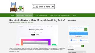 Remotasks Review - Make Money Online Doing Tasks?