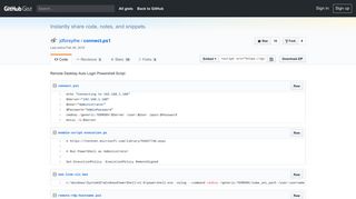 Remote Desktop Auto Login Powershell Script · GitHub
