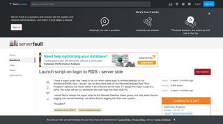 remote desktop services - Launch script on login to RDS - server ...