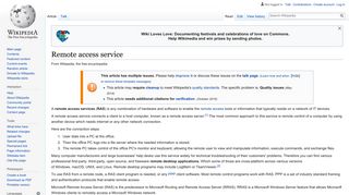 Remote access service - Wikipedia