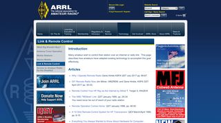 Link & Remote Control - ARRL