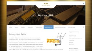 Remote (RHR) – W2RE