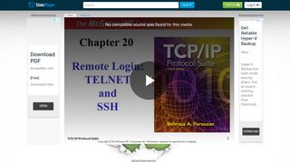 Remote Login: TELNET and - ppt video online download - SlidePlayer