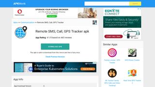 Remote SMS, Call, GPS Tracker Apk Download latest version 6 ...