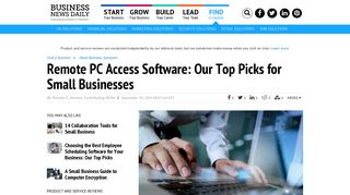 Remote PC Access Software: Our Top Picks for Small Business