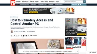 How to Remotely Access and Control Another PC | News & Opinion ...