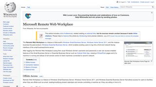 Microsoft Remote Web Workplace - Wikipedia